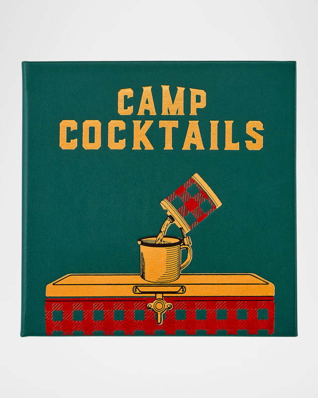 "Camp Cocktails" Leather-Bound Recipe Book by Emily Vikre